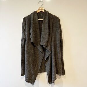 Abercrombie & Fitch Wool Drape Sweater Cardigan